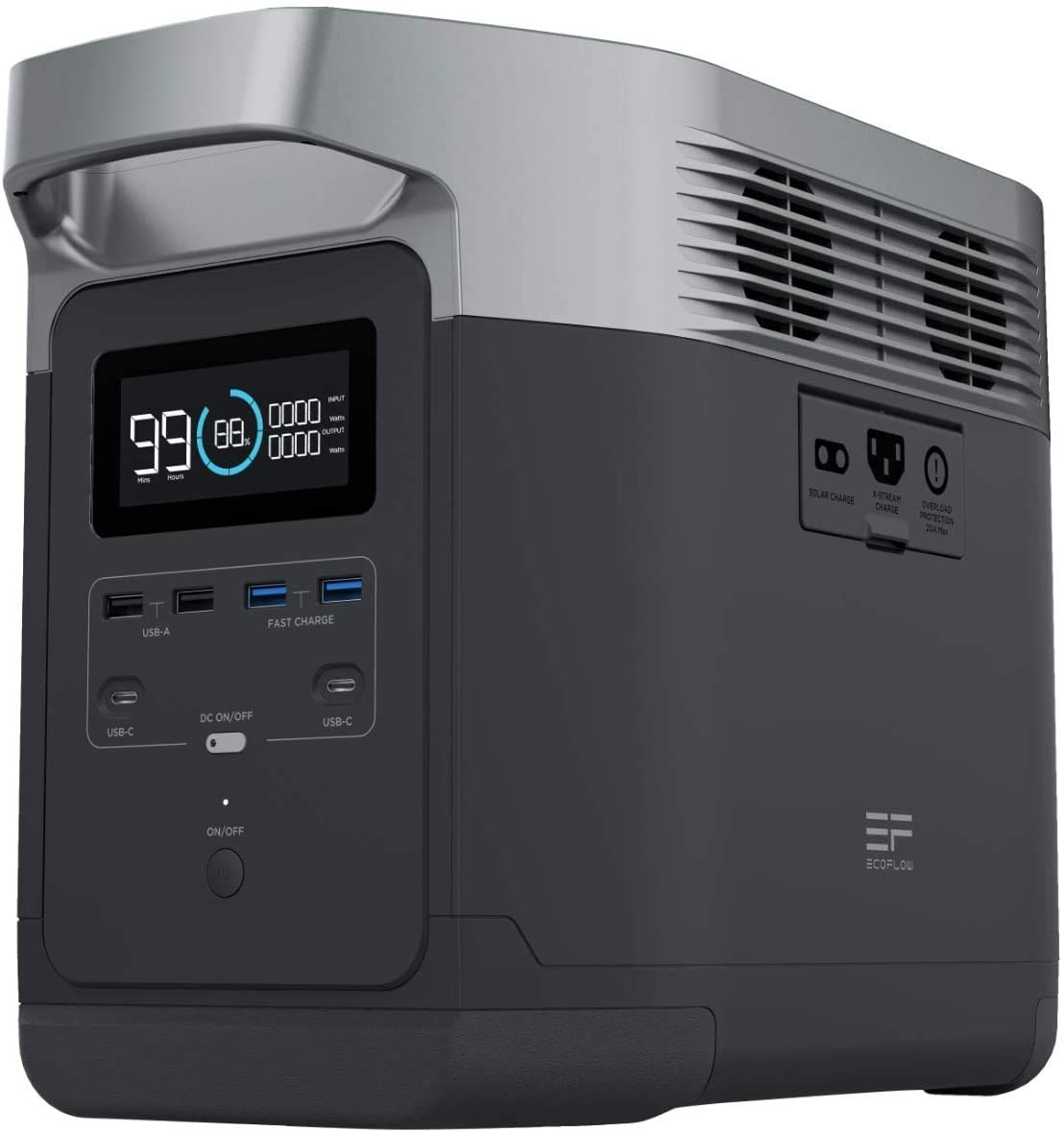 【Appliances】Portable Power Station, UPS Power Supply 1260Wh Battery Pack with 4 x 1800W AC Outlets