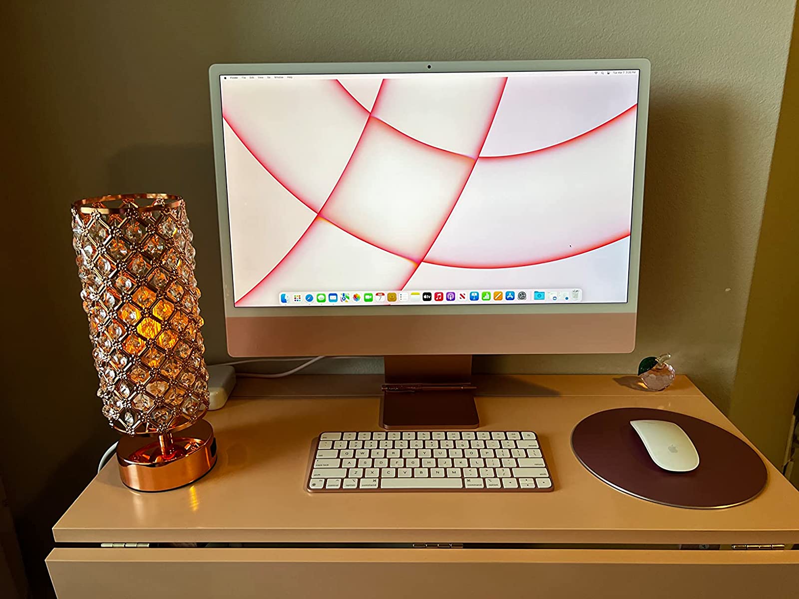 【Electronics】iMac All-in-one Desktop Computer with M1 chip: 8-core CPU, 7-core GPU, 8GB RAM, 256GB SSD Storage