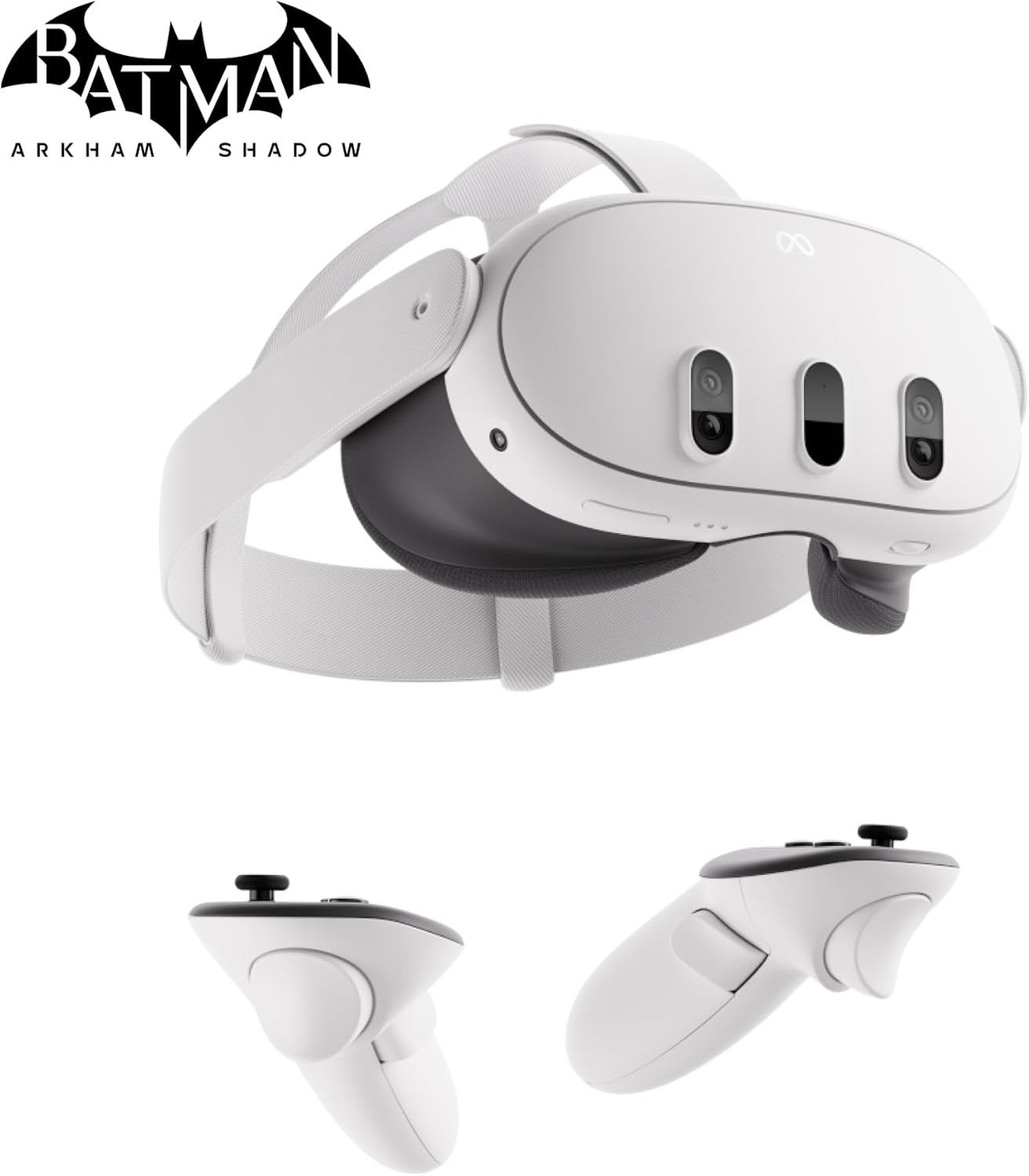 Meta Quest 3 128GB-512GB, The Most Powerful Quest, Ultimate Mixed Reality Experiences, All-in-One Headset with Controllers, 4K resolution + Infinite Display