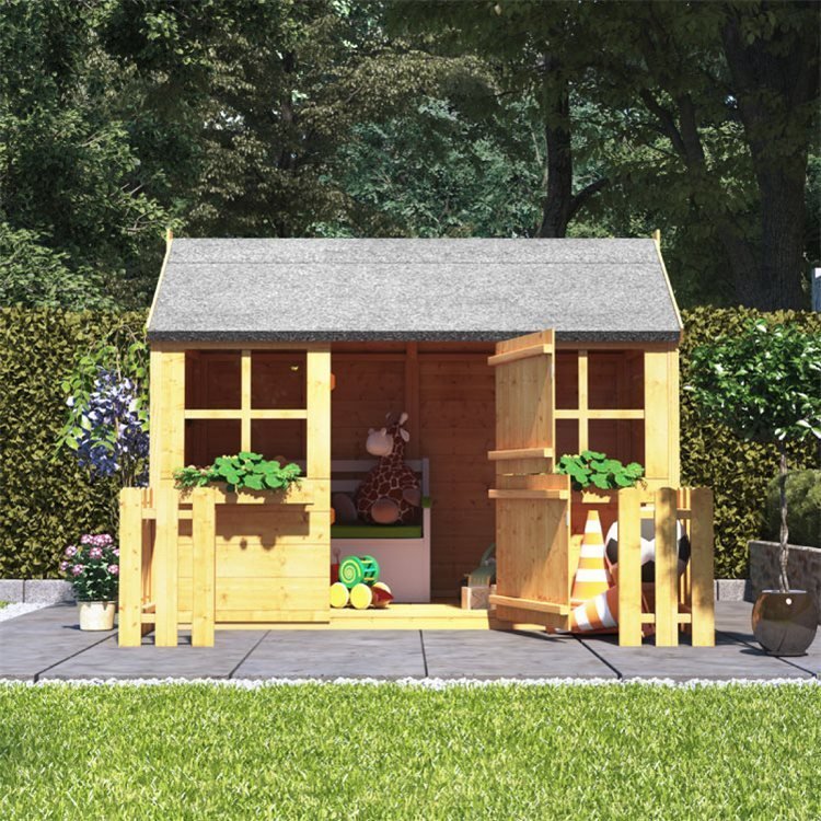 【Home&Garden】Gingerbread Junior Playhouse 6 x 4
