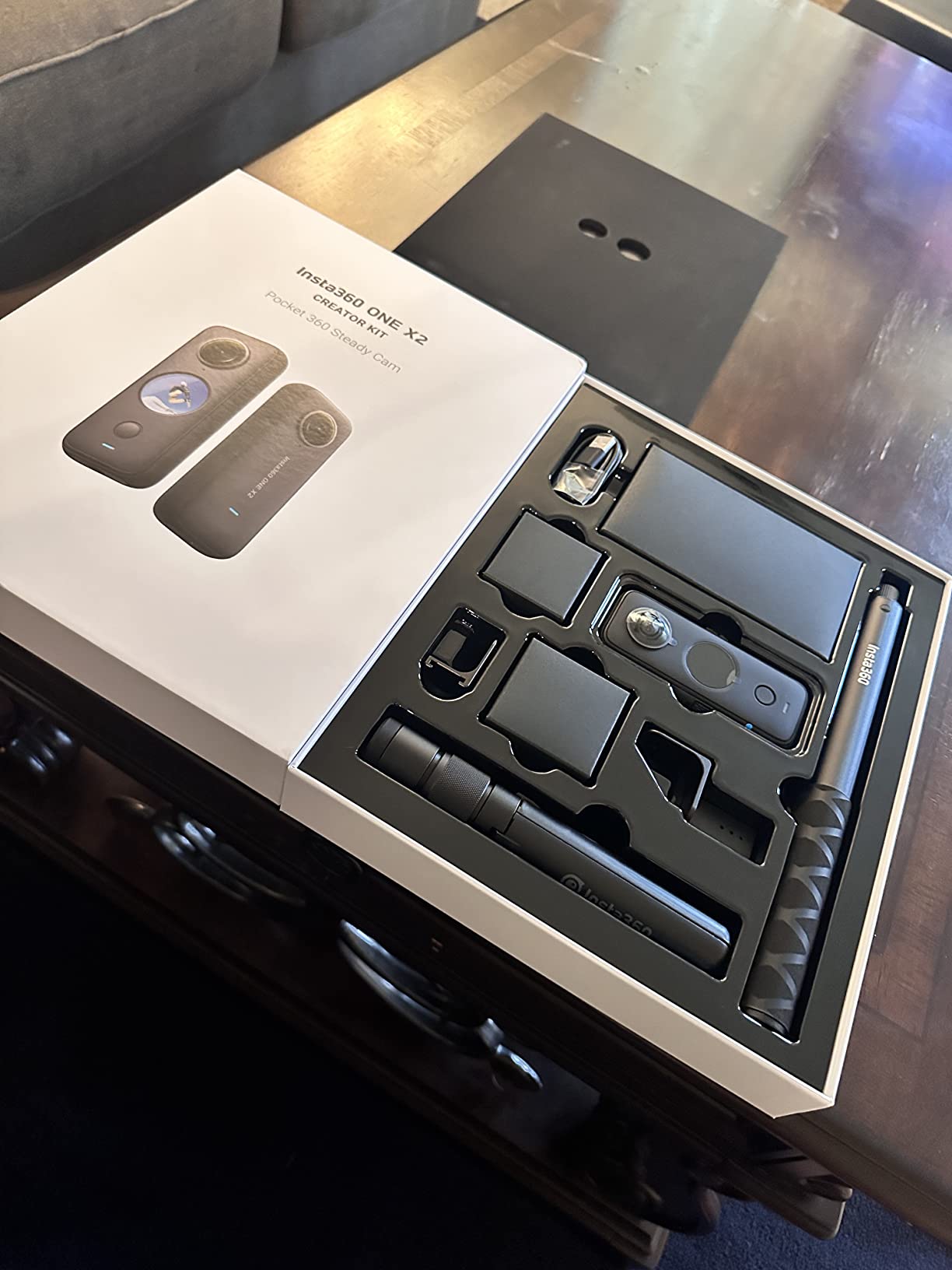 【Electronics】360 Degree Waterproof Action Camera, 5.7K 360, Stabilization, Touch Screen, AI Editing