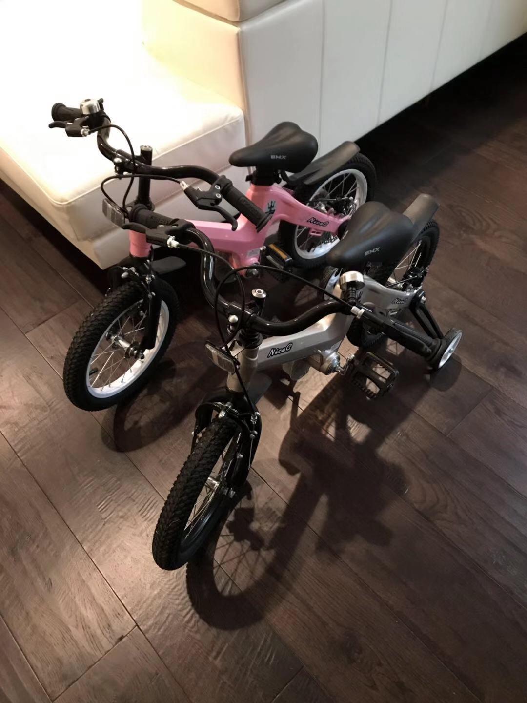 【Sports&Outdoors】Training Wheel Bike, Kids Bike Boys Girls, BMX Mountain with Dual Disc Brake 12-14-16-18 inch