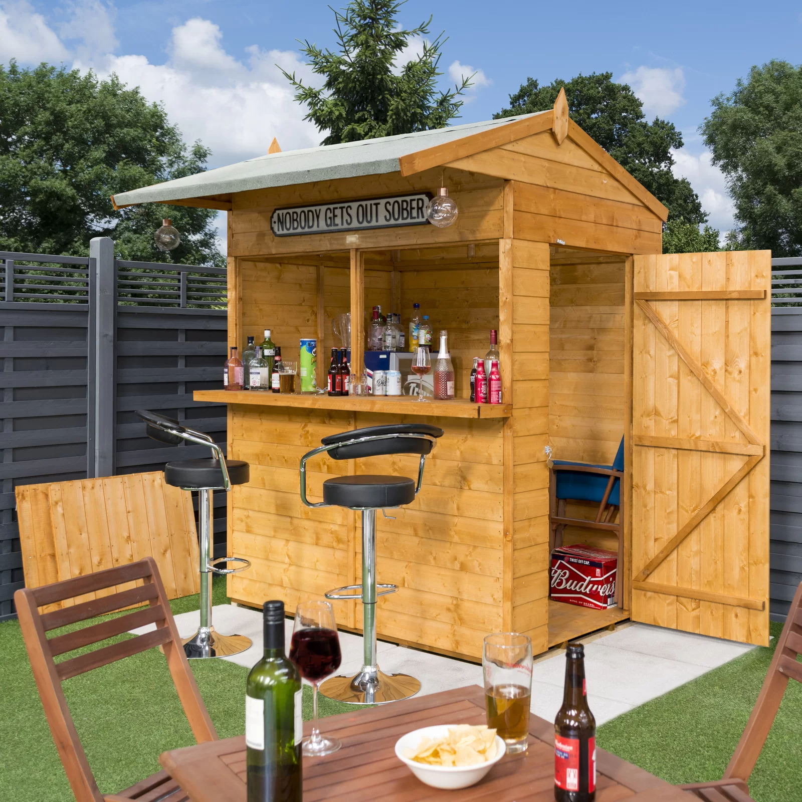 【Home&Garden】Home Bar Counter