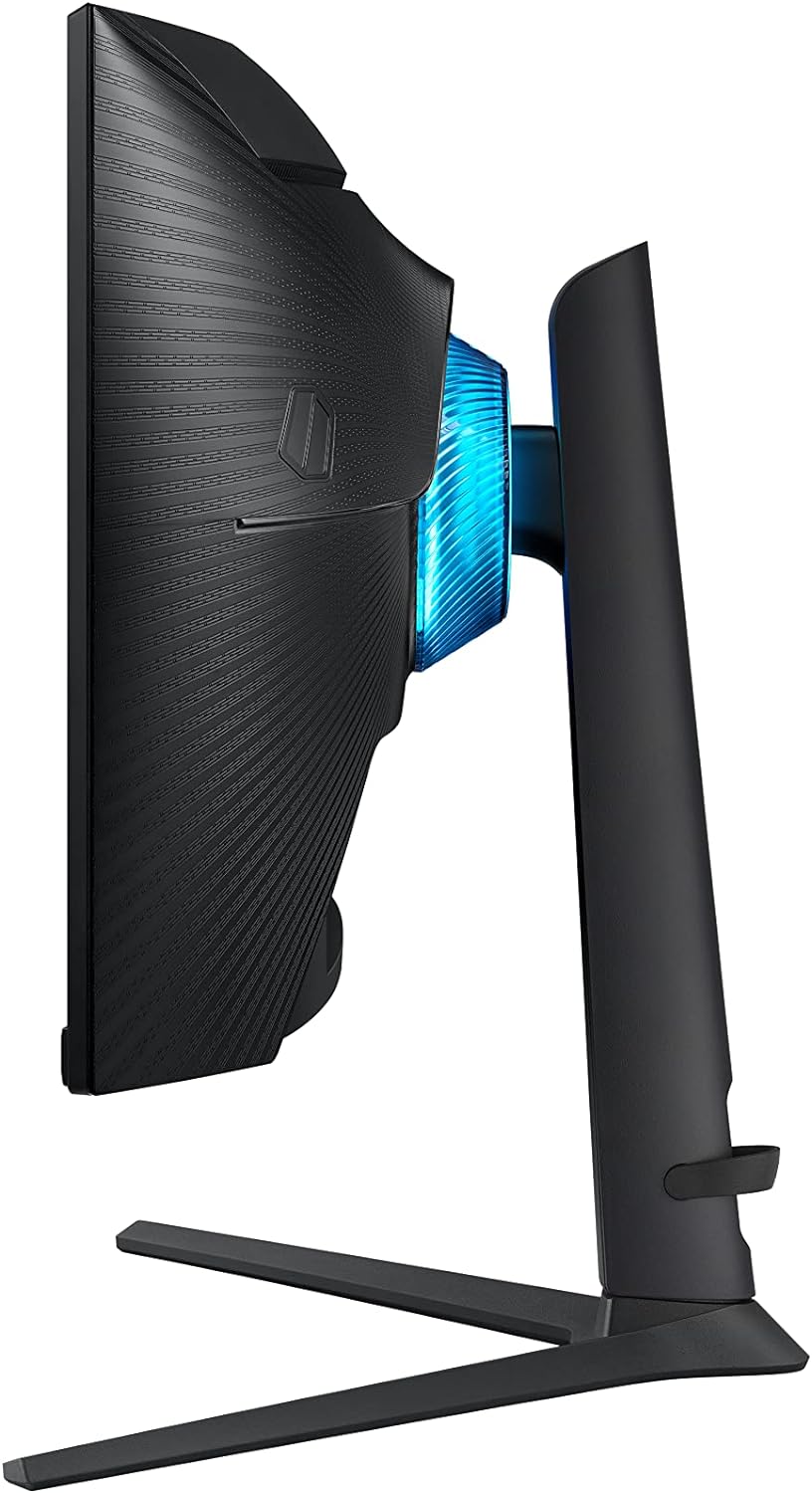 Samsung Odyssey G6 Curved Smart Gaming Monitor with Speaker - QHD 2560x1440, 240Hz, 1ms, Speaker, HDMI 2.1, Full Smart Platform, Freesync Premium Pro, Height Adjustment