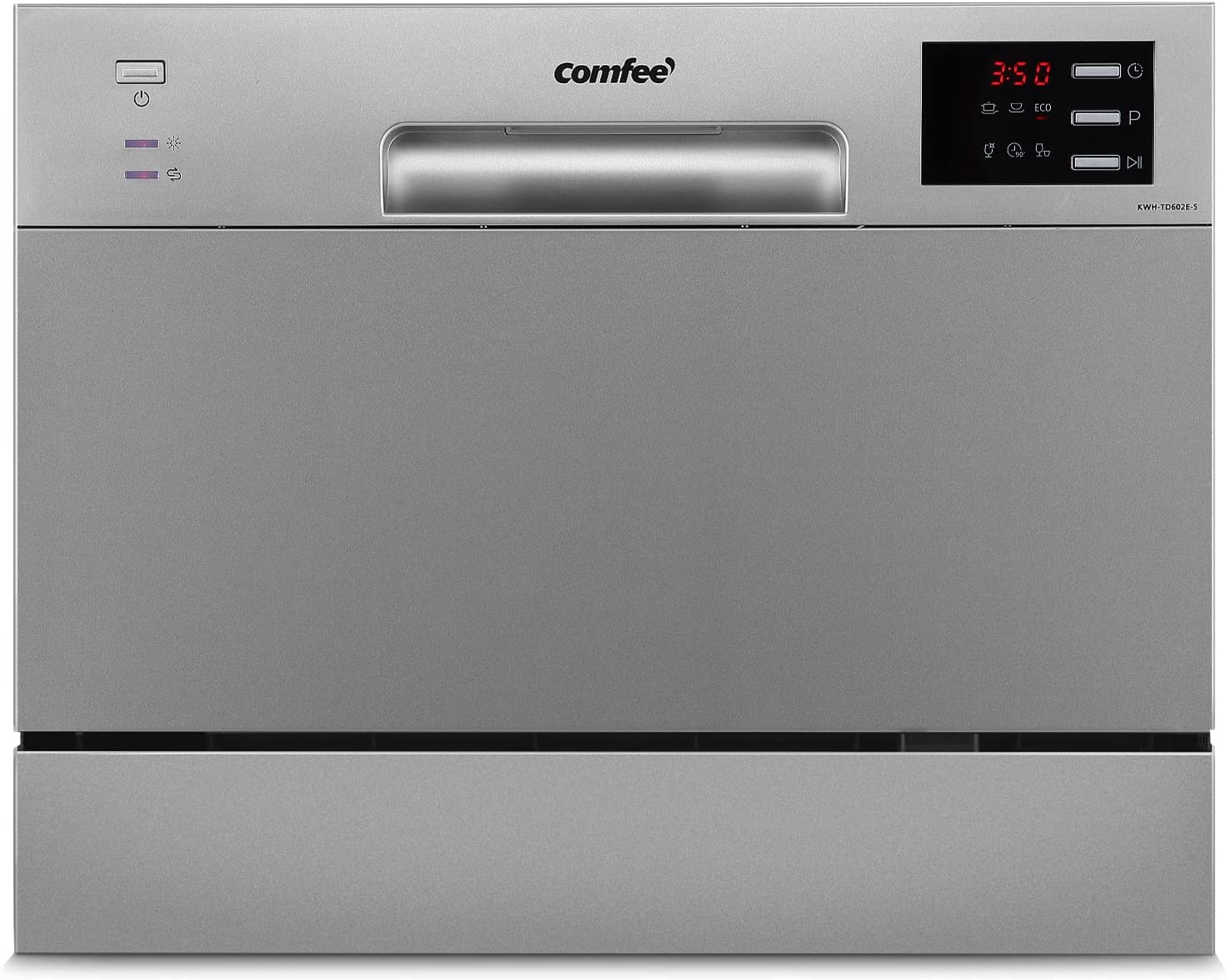 COMFEE' KWH-TD602E-S Freestanding Compact Dishwasher