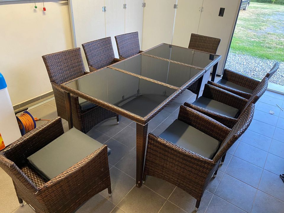 Rattan furniture - brown