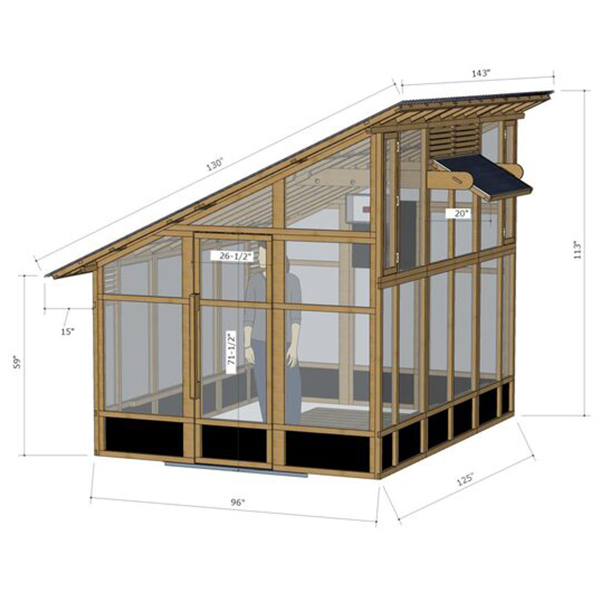 【Home&Garden】Solar Energy Garden Greenhouse