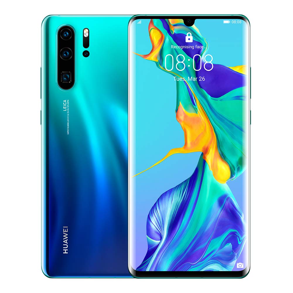 【Electronics】Huawei P30 Pro, 128 GB 6.47 Inch OLED Display Smartphone with Leica Quad AI Camera, 8GB RAM