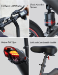 Sailnovo 14 electric bikes for adults and teens