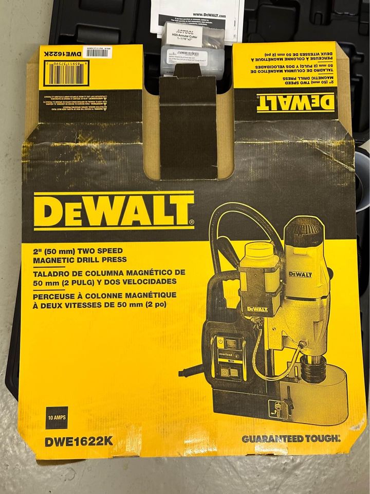 DEWALT Magnetic Drill Press DWE1622K