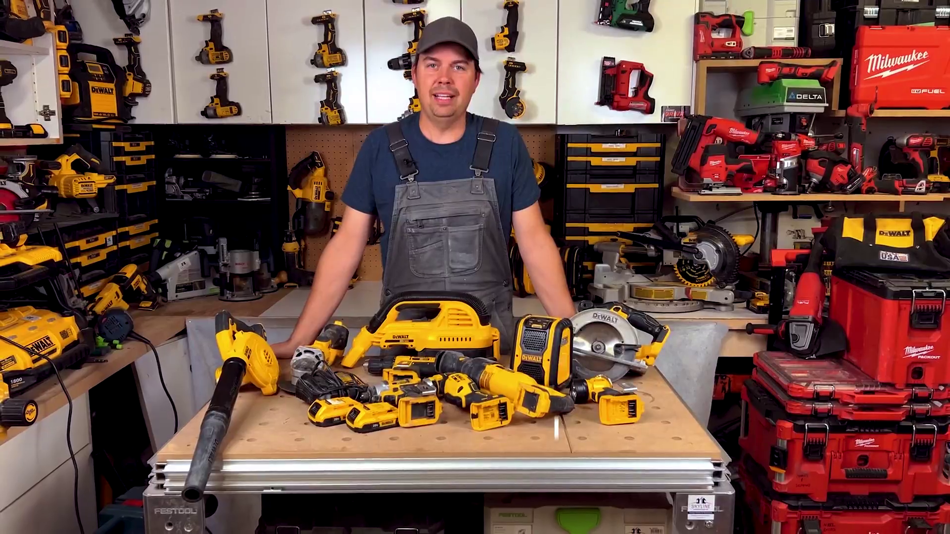 DEWALT 20V MAX Power Tool Combo Kit, 10-Tool Cordless Power Tool Set with 2 Batteries and Charger (DCK1020D2)<NO8>