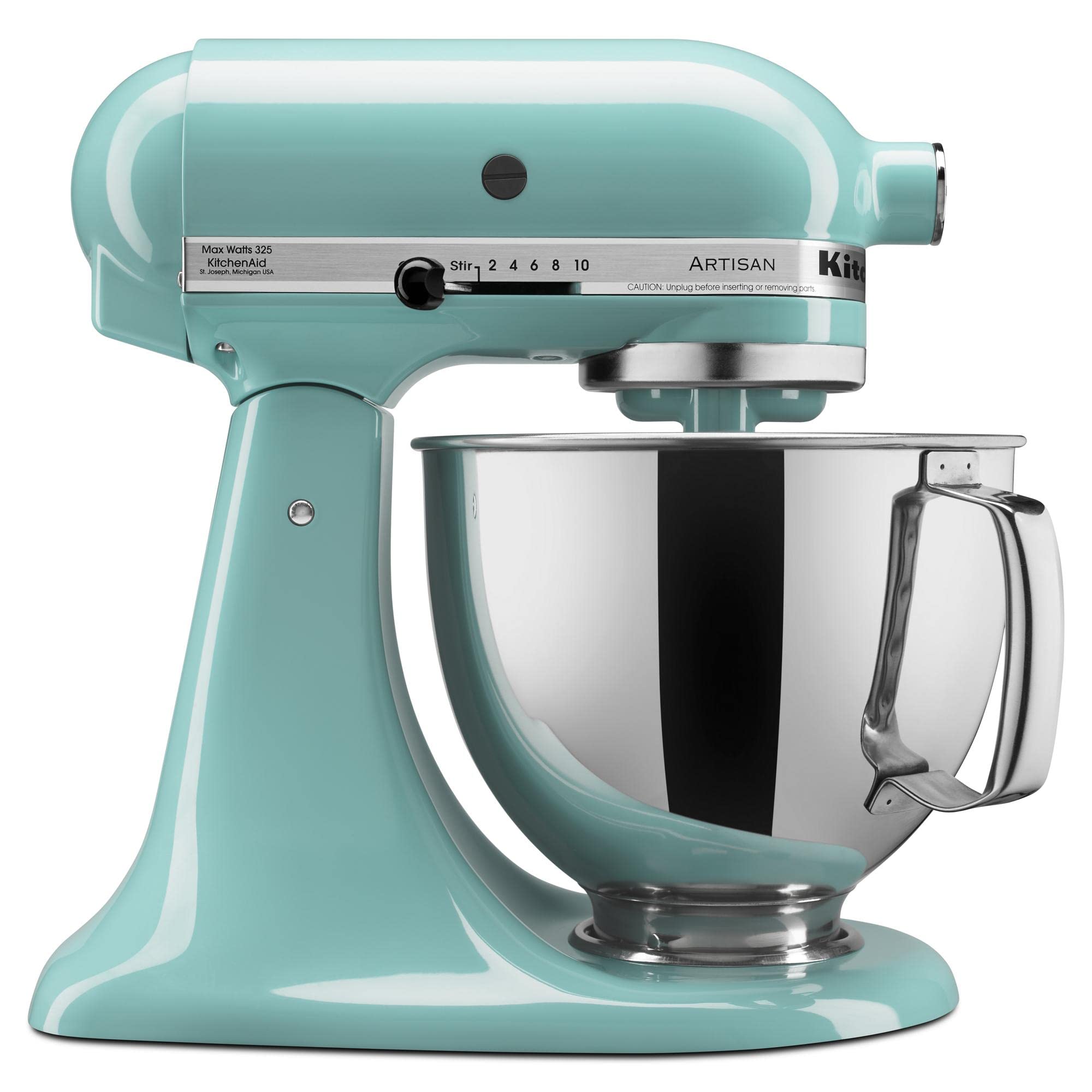 【Appliances】KitchenAid KSM150PSAQ Artisan Series 5-Qt. Stand Mixer with Pouring Shield - Aqua Sky