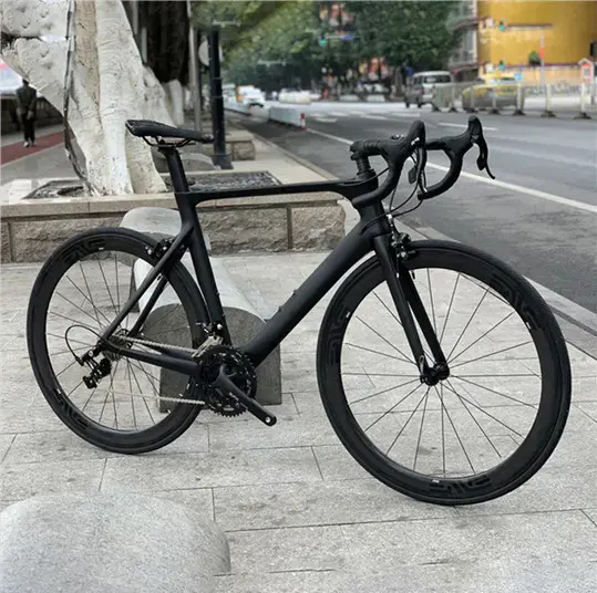 【Sports&Outdoors】22 Speed 700C High Rise Bent Handlebar Road Bike Carbon Fiber Hub Wheel C Brake 11-28T 50-34T