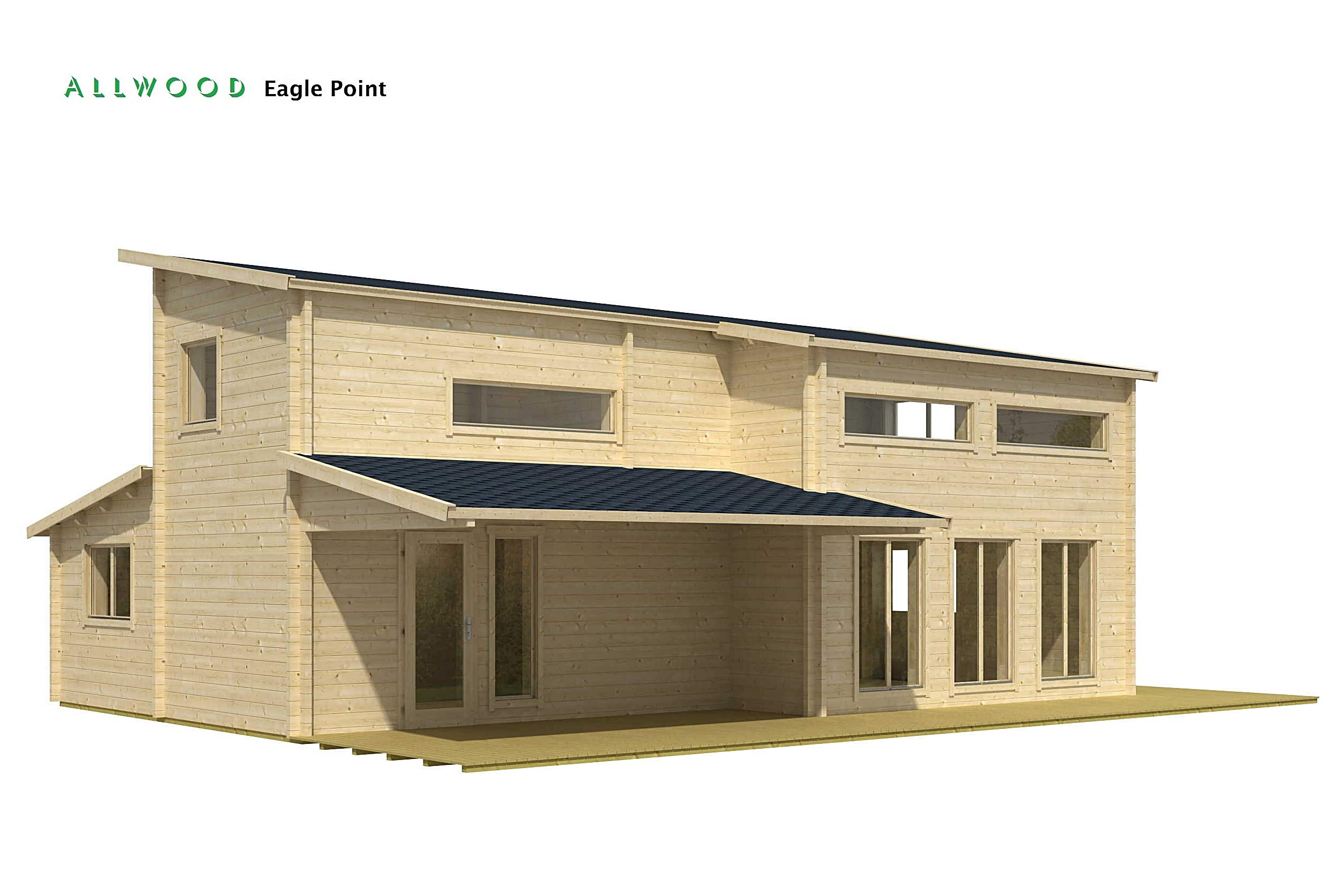 【Home&Garden】Eagle Point | 1108 SQF Cabin Kit