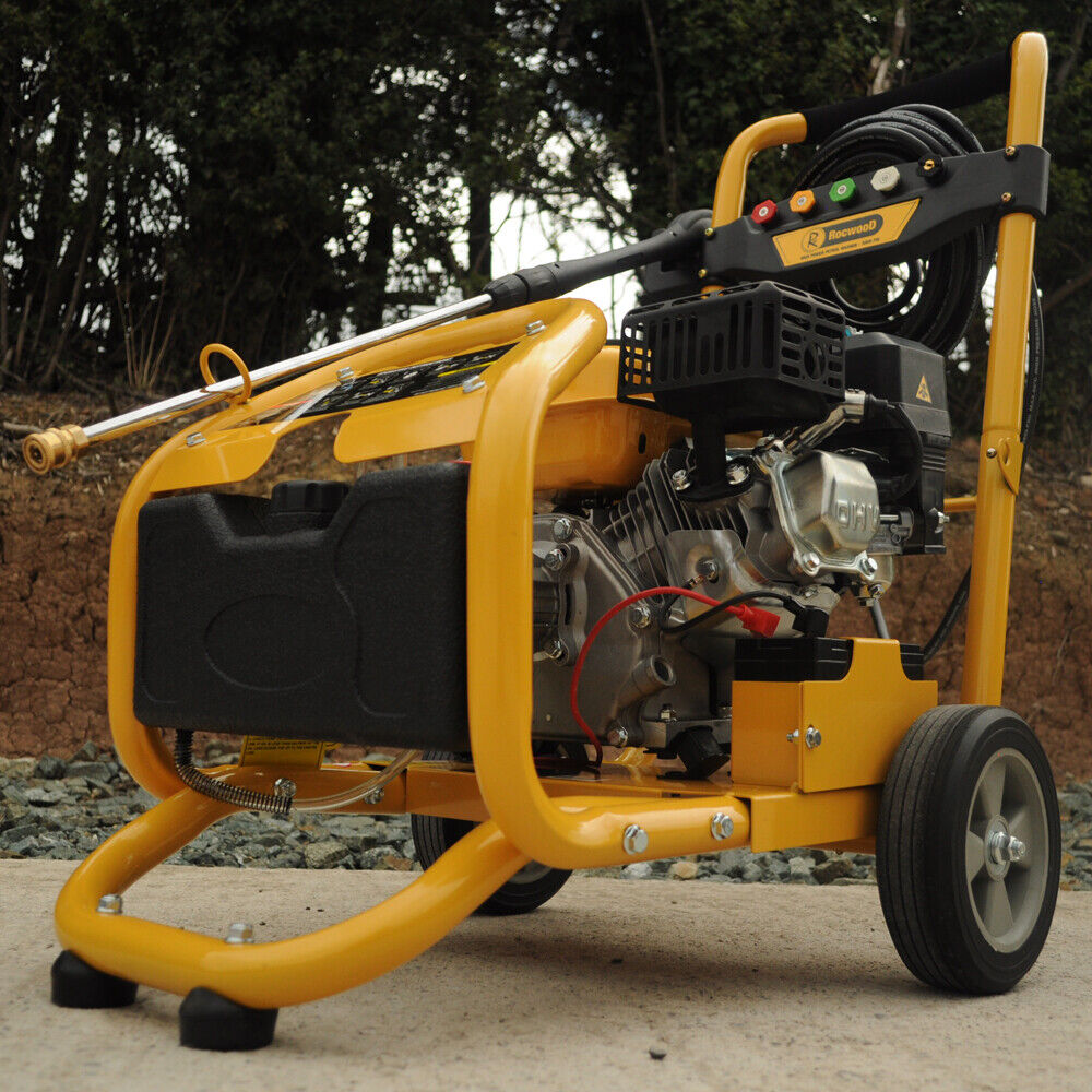 【Appliances】Petrol Pressure Power Washer ELECTRIC START 3950 PSI 8HP Jet Washer