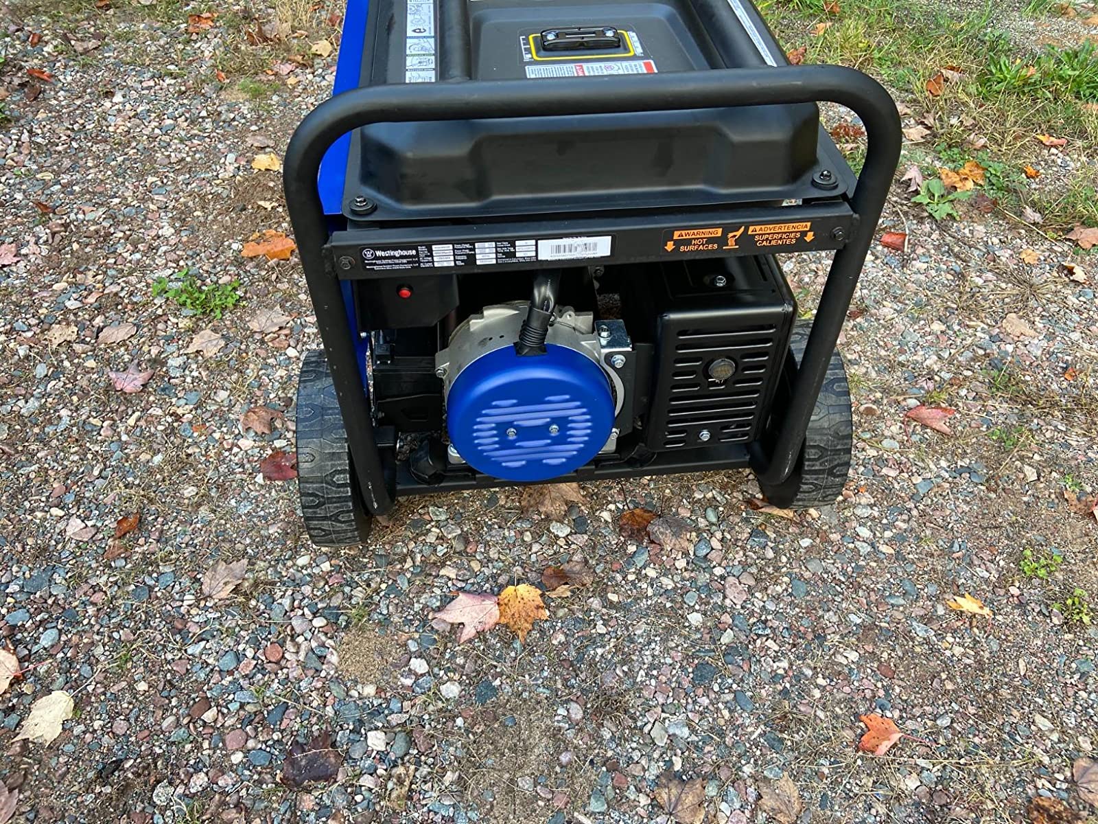 【Appliances】12500 Watt Dual Fuel Home Backup Portable Generator, Remote Electric Start, Transfer Switch Ready