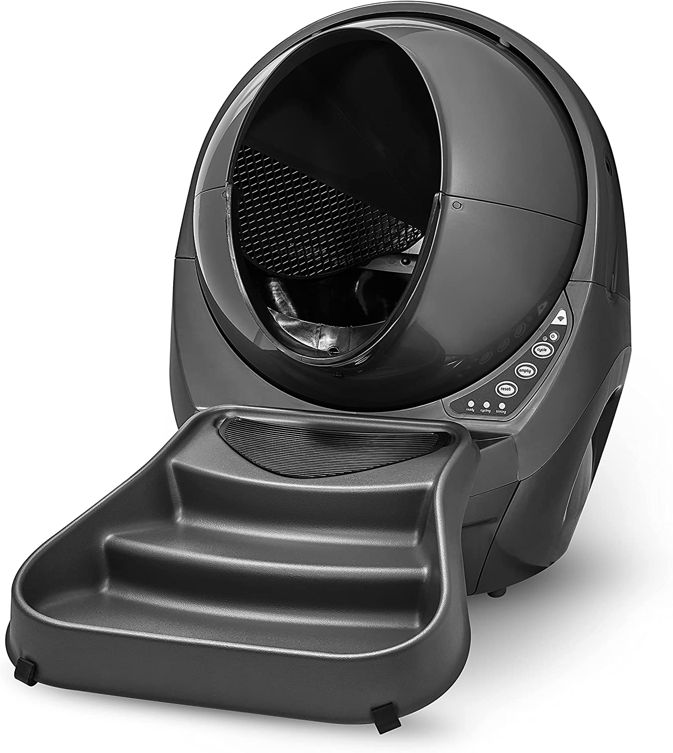 【Pet】Litter-Robot 3 Connect & Ramp - Automatic, Self-Cleaning Cat Litter Box, WiFi Enabled, Works with Any Clumping Litter