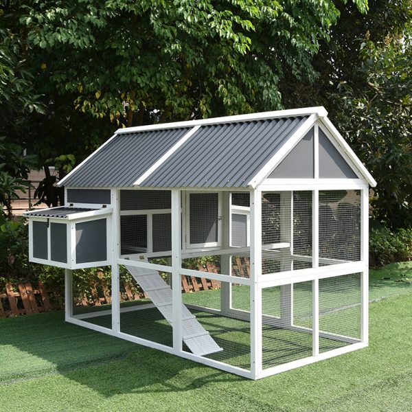 【Home&Garden】【BS】Super Large Outdoor Wooden Chicken Coop/Poultry Cage/Pet House