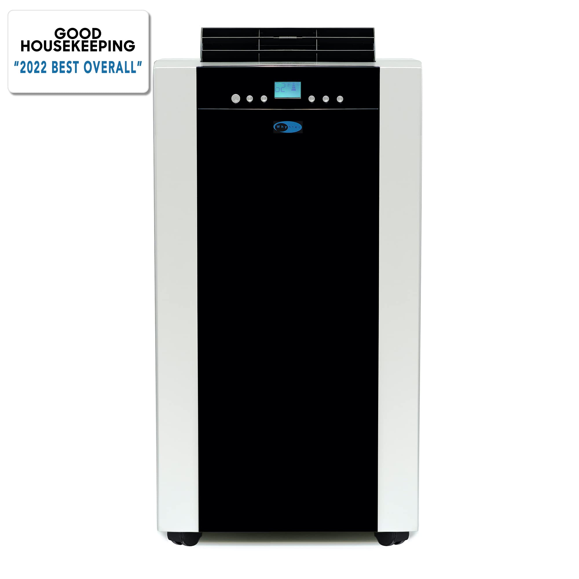 【Appliances】14,000 BTU Dual Hose Portable Air Conditioner with Dehumidifier & Fan for Rooms Up to 500 Square Feet