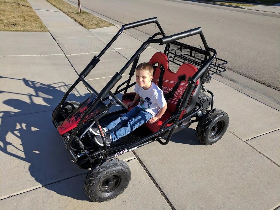 【Sports&Outdoors】Coleman Powersports Off Road Go Kart, Gas Powered, 196cc/6.5hp
