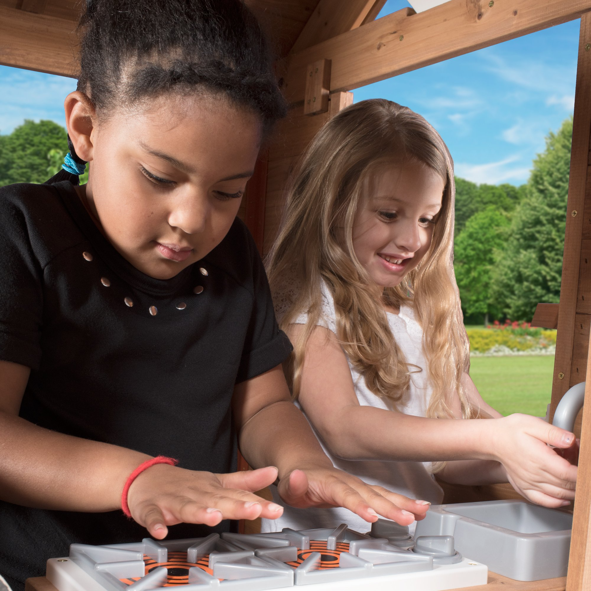 【Sports&Outdoors】Scenic Heights All Cedar Playhouse