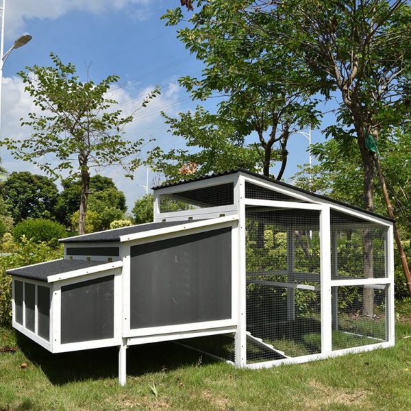 【Home&Garden】【BS】Super Large Outdoor Wooden Chicken Coop/Poultry Cage/Pet House