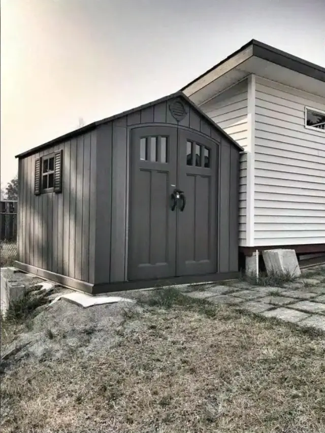 【Storage Shed】8 feet for life. X 10 feet. outdoor storage shed