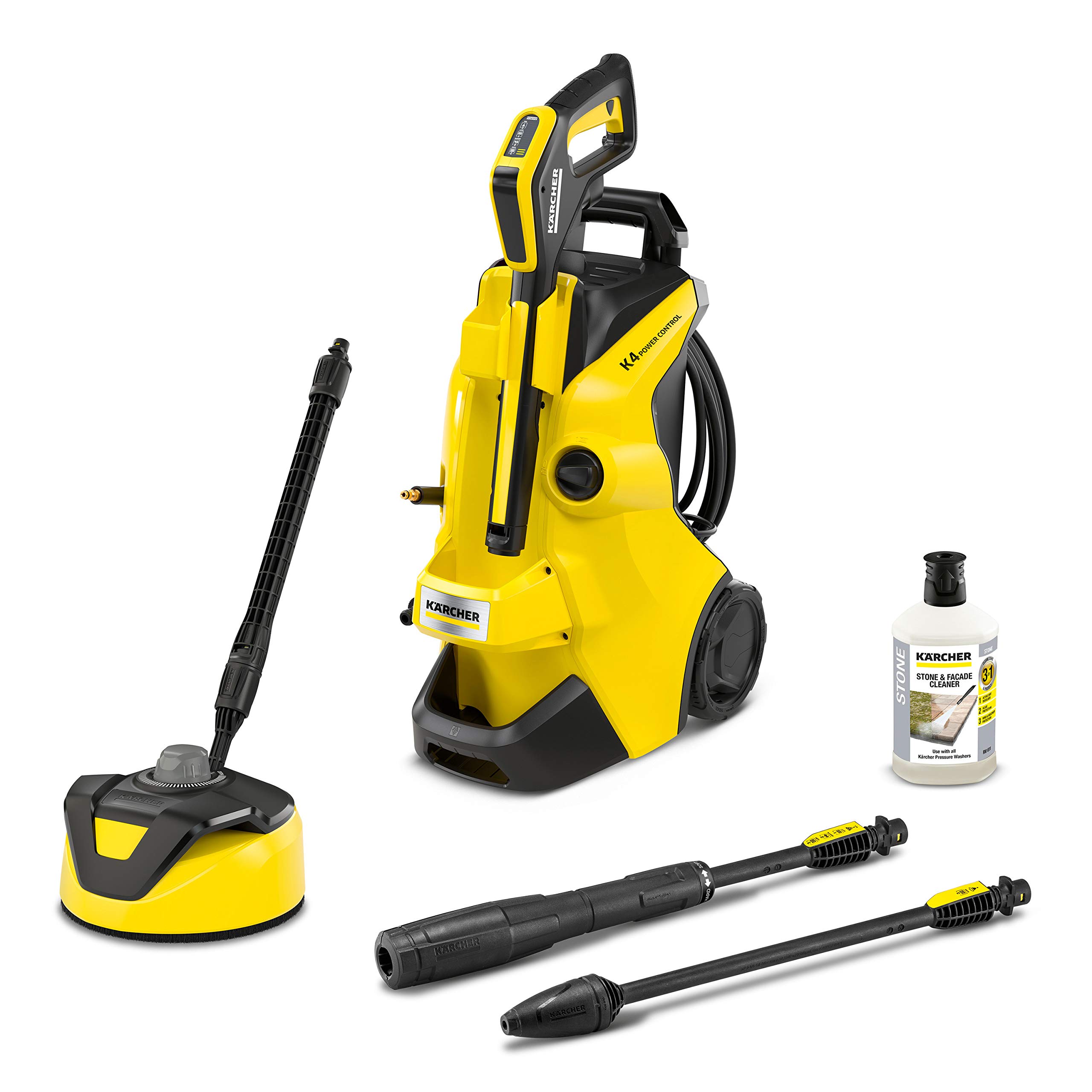 【Appliances】Kärcher K 4 Power Control Home high pressure washer: Intelligent app support - the right solution for heavier soiling