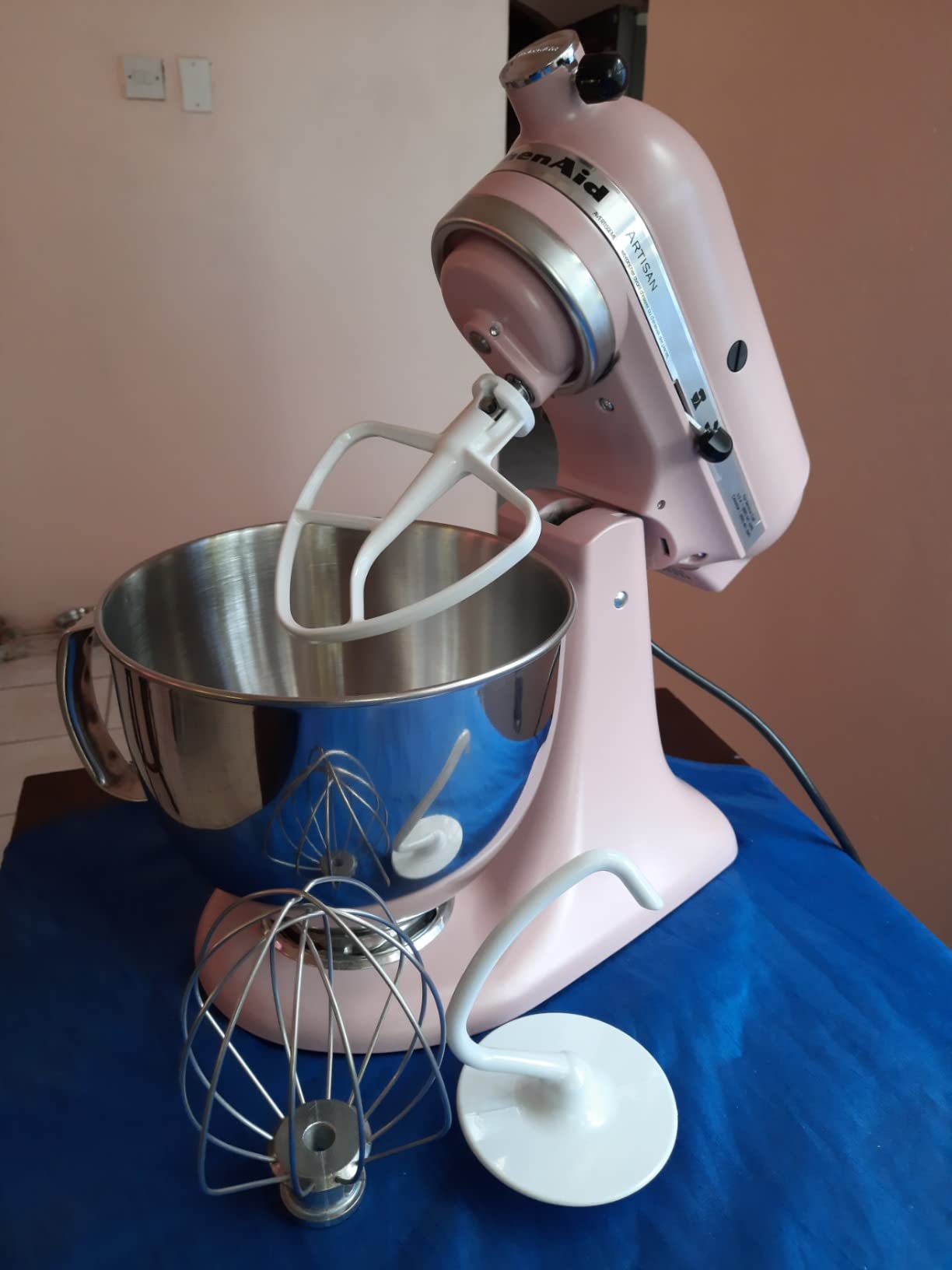 【Appliances】KitchenAid KSM150PSAQ Artisan Series 5-Qt. Stand Mixer with Pouring Shield - Aqua Sky