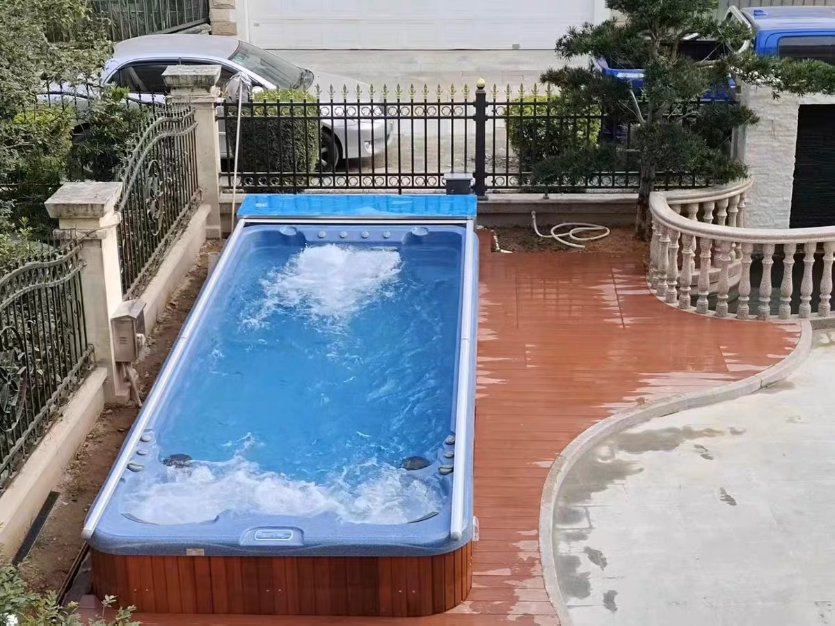 Infinity Swimming Pool Home Inside and Outside Constant Temperature Heating Surfing Intelligent Massage Swimming Pool