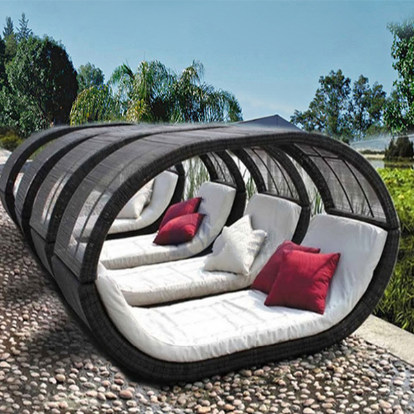 【Home&Garden】YOLANDA Direct Patio Rocker Recliner with Removable Headrest