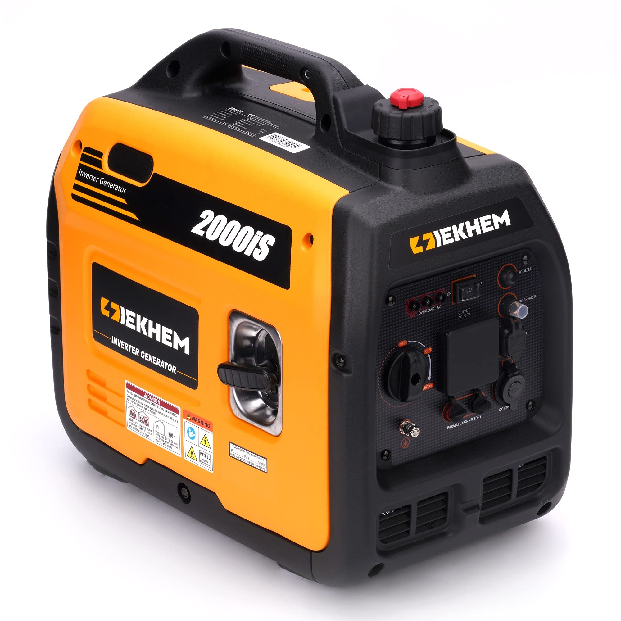 【Appliances】2000W Portable Inverter Generator Petrol Silent Pure Sine Wave Generator