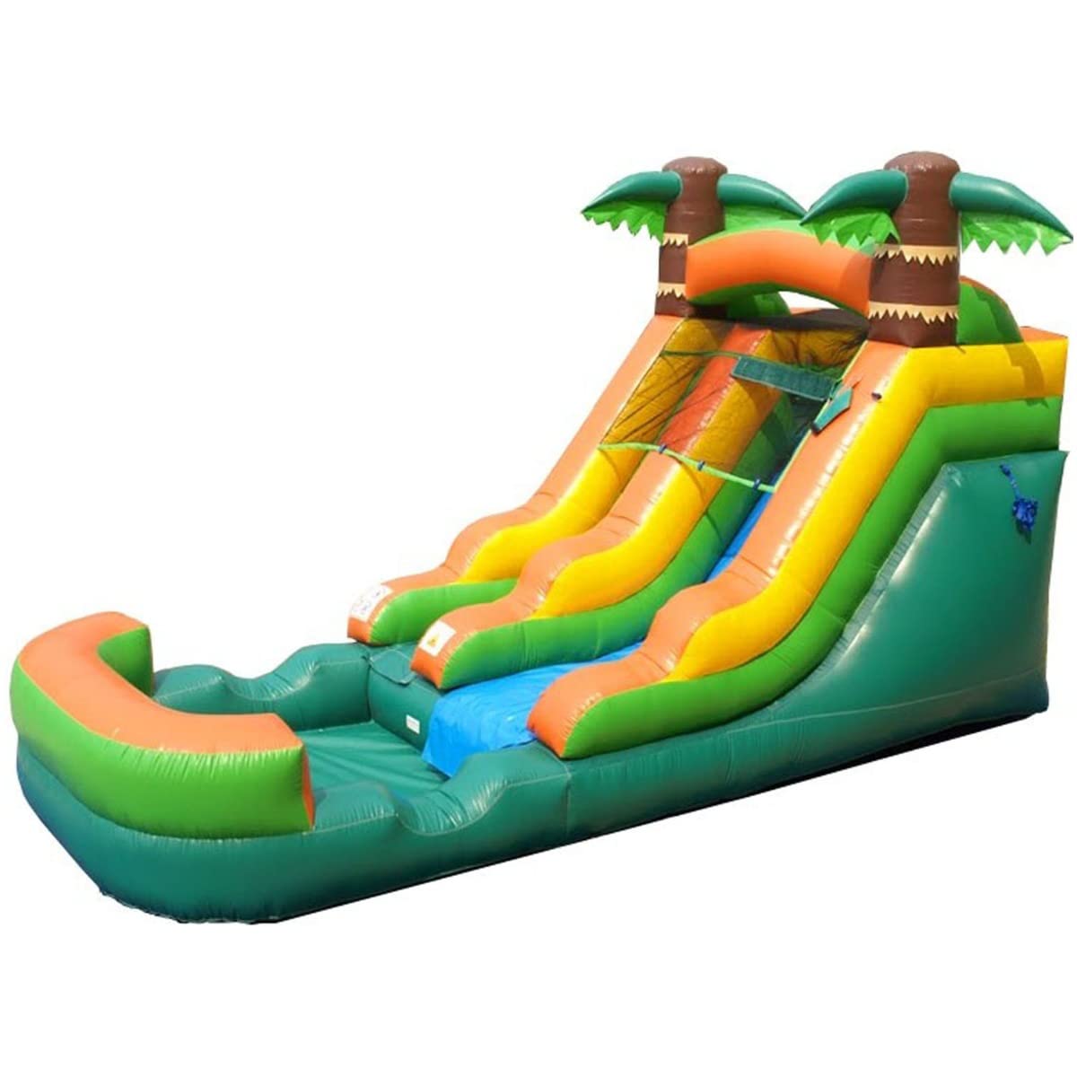 【Sports&Outdoors】Inflatable Water Slide for Kids - Residential Backyard Inflatable Slide for Summer Fun