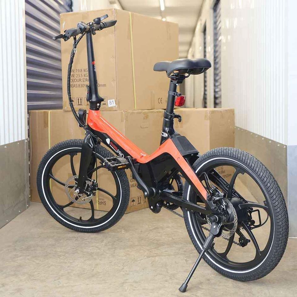 New and boxed electric bikes are available in stock for free home delivery