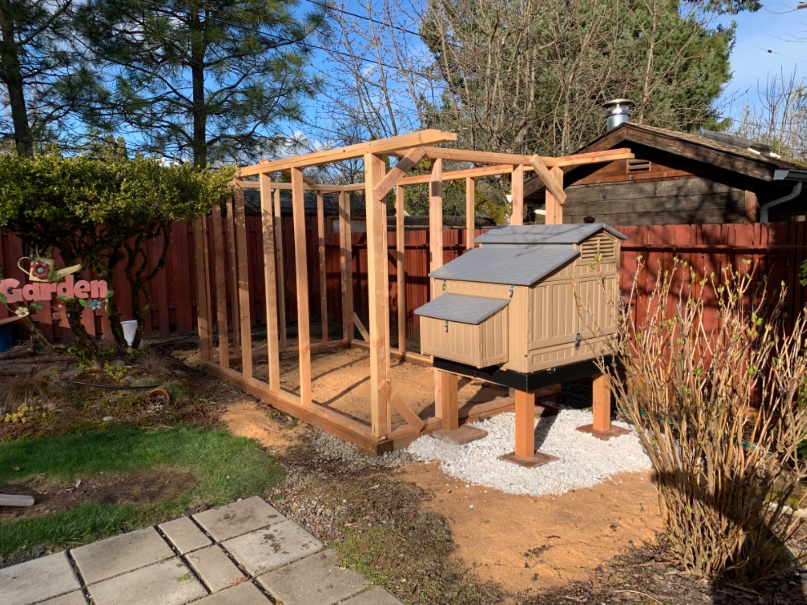 【Home&Garden】Large Chicken Coop Backyard Hen House 4-6 Large 6-12 Bantams