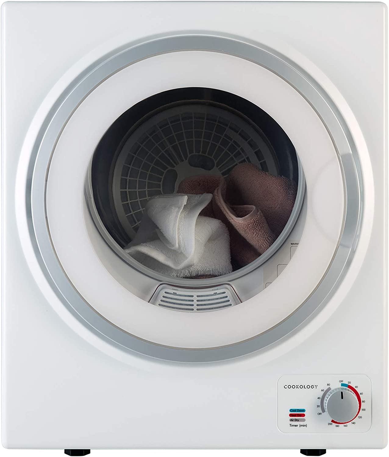 Cookology CMVD25WH Mini Vented Tumble Dryer 2.5kg