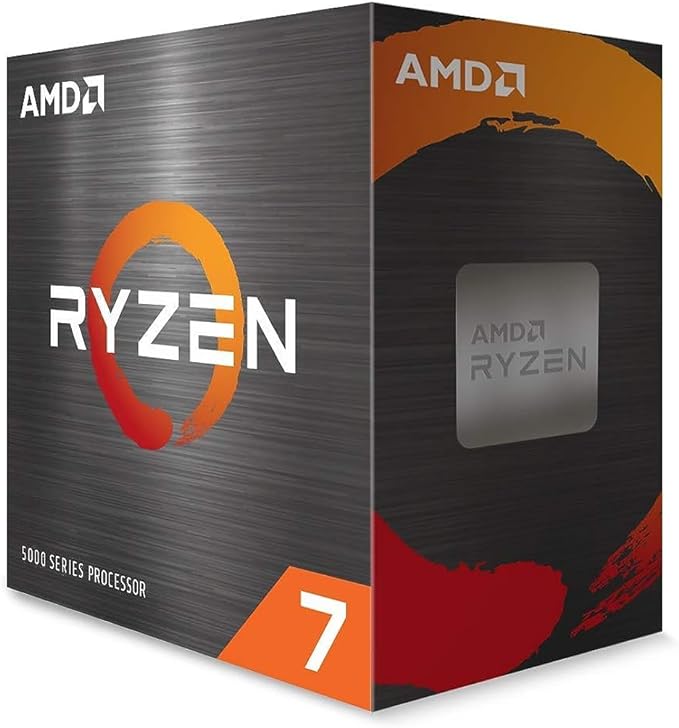AMD Ryzen 7 5800X Processor (8C/16T, 36MB Cache, Up to 4.7 GHz Max Boost)