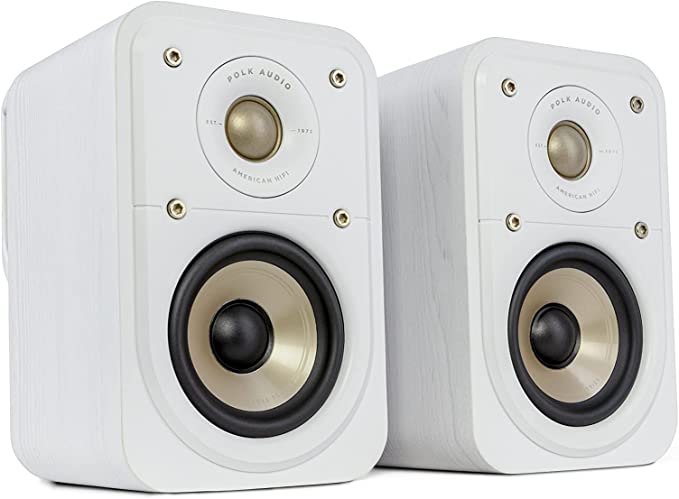 POLK AUDIO Signature Elite ES10 High-Resolution Surround , Stereo Speakers, (Pair of 2)