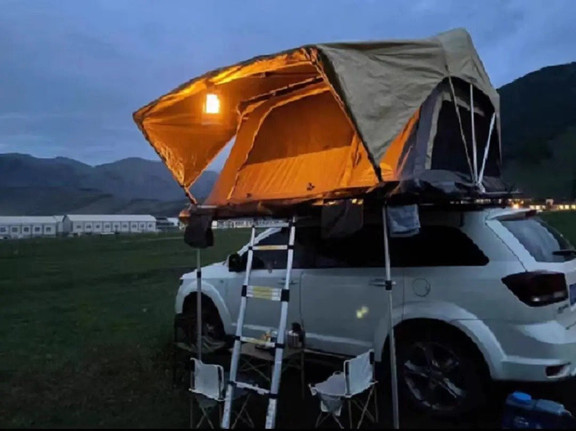 【Sports&Outdoors】【BS】Portable roof tent, outdoor garden camping equipment