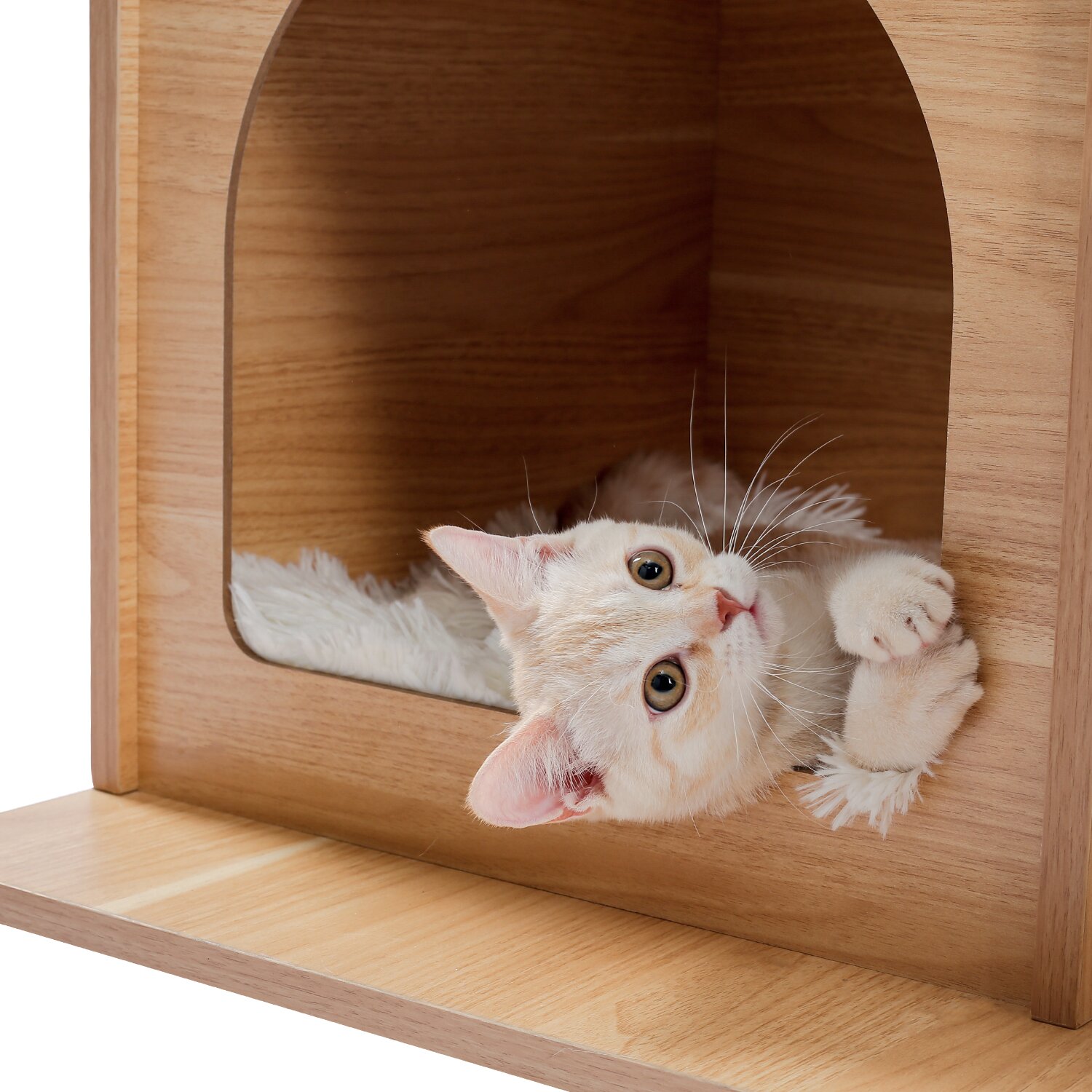 【Pet】47 Wooden Luxury Cat Tree