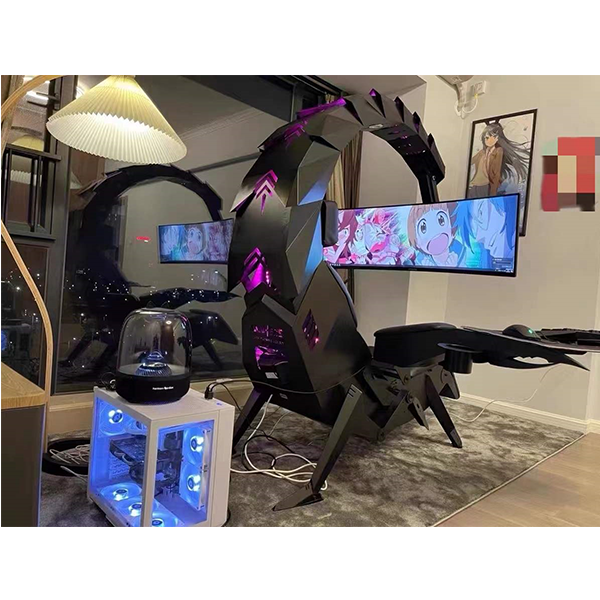 Gaming Chair Cockpit Zero Gravity Title Support 1-3 Monitors