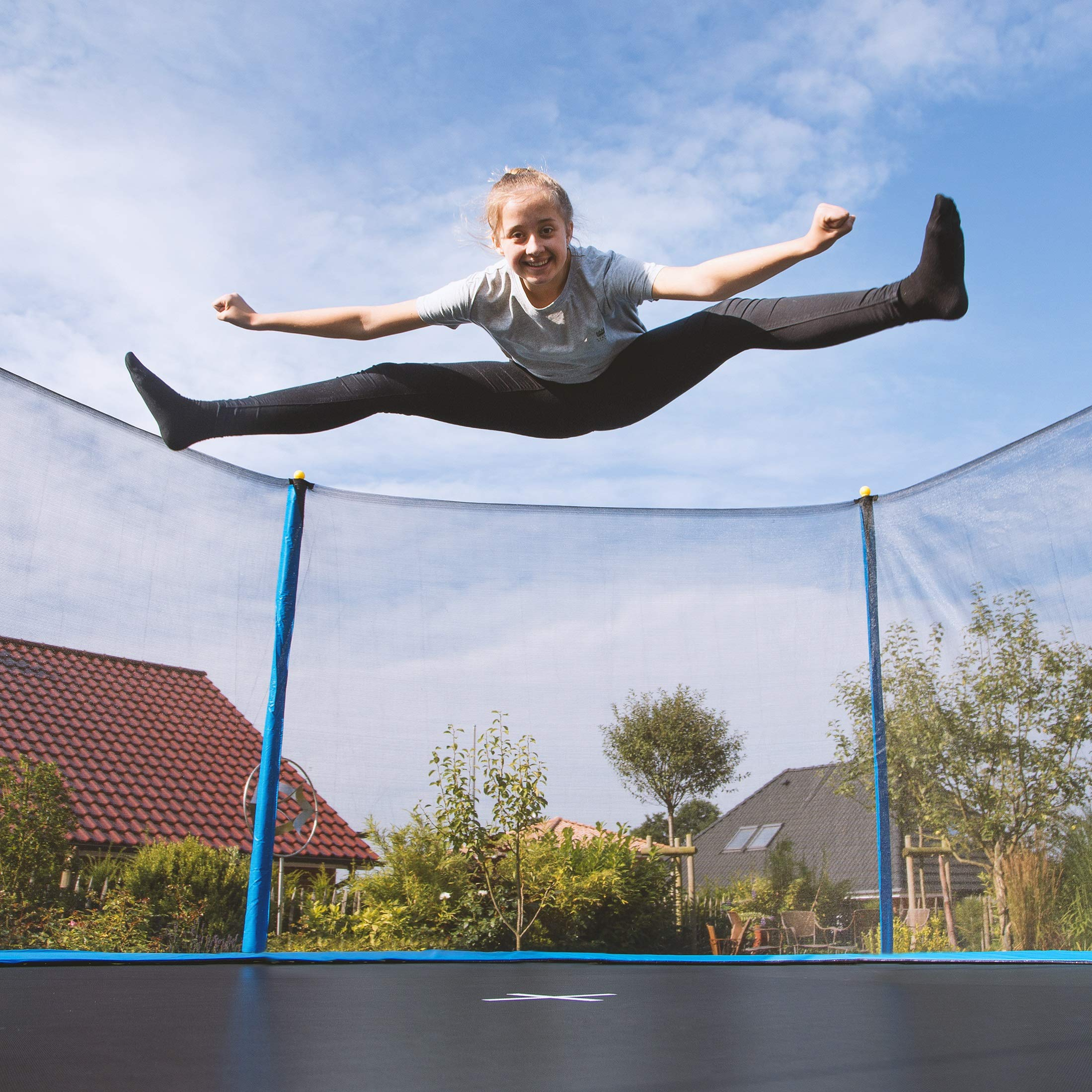 【Baby&Kids】Garden Trampoline Uni-Jump, Kids Trampoline, Trampoline Complete Set