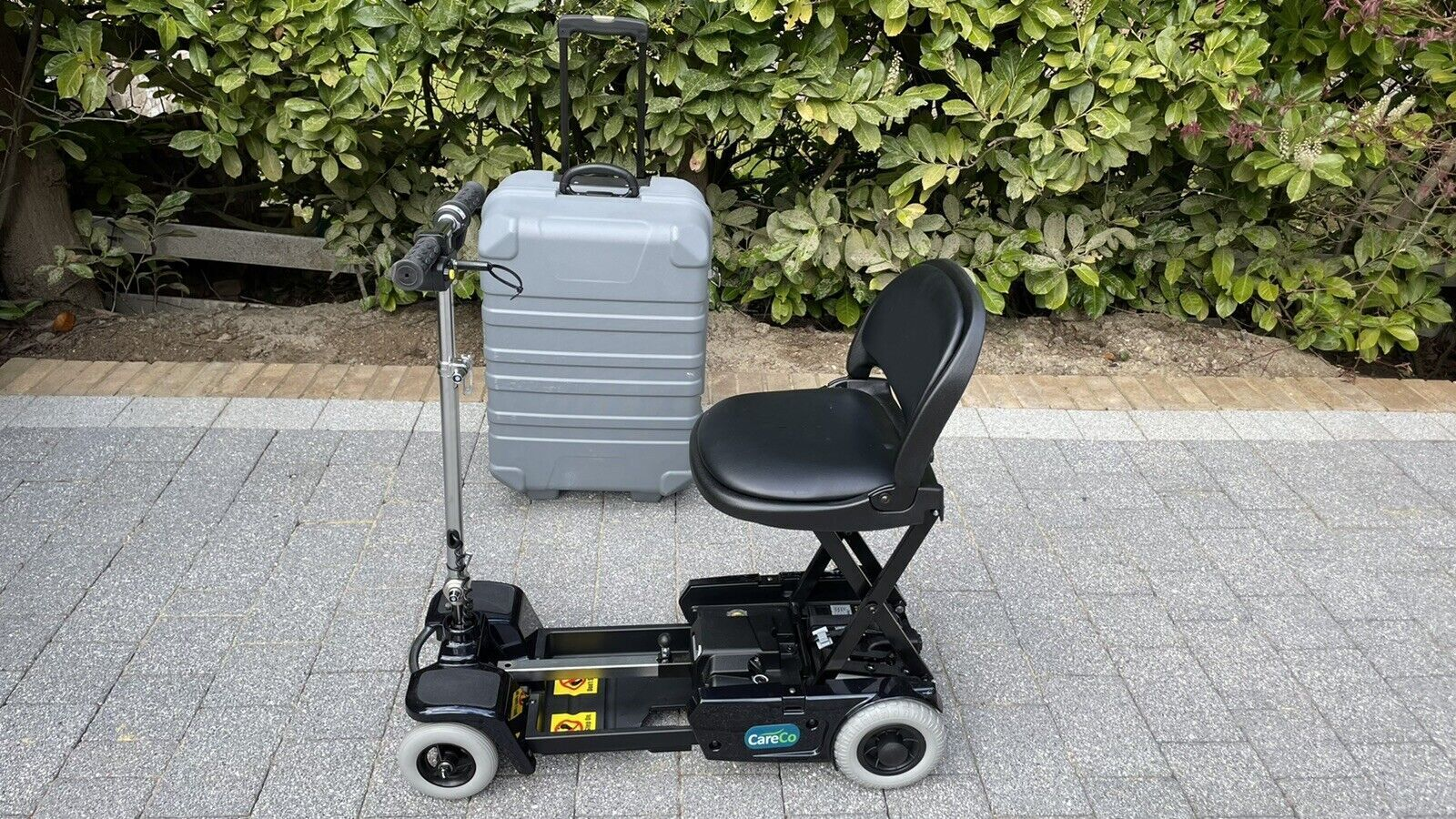 CareCo Scootcase Folding Portable Travel Mobility Scooter - Blue