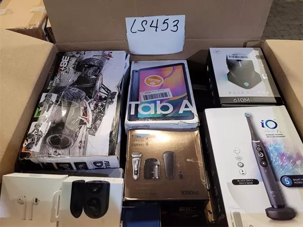 Lucky box - Chances of getting a cell phone, computer, tablet